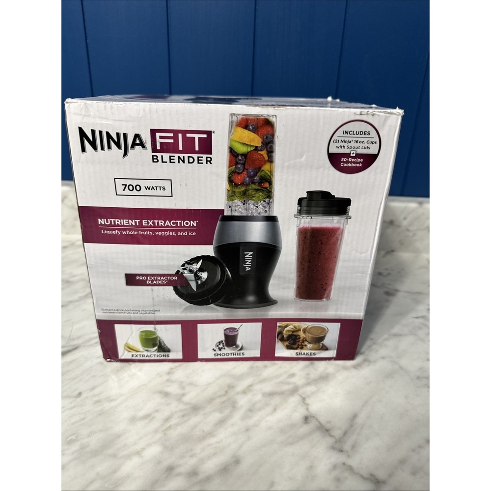 Ninja Fit Single-Serve Blender with Two 16oz Cups - QB3001SS